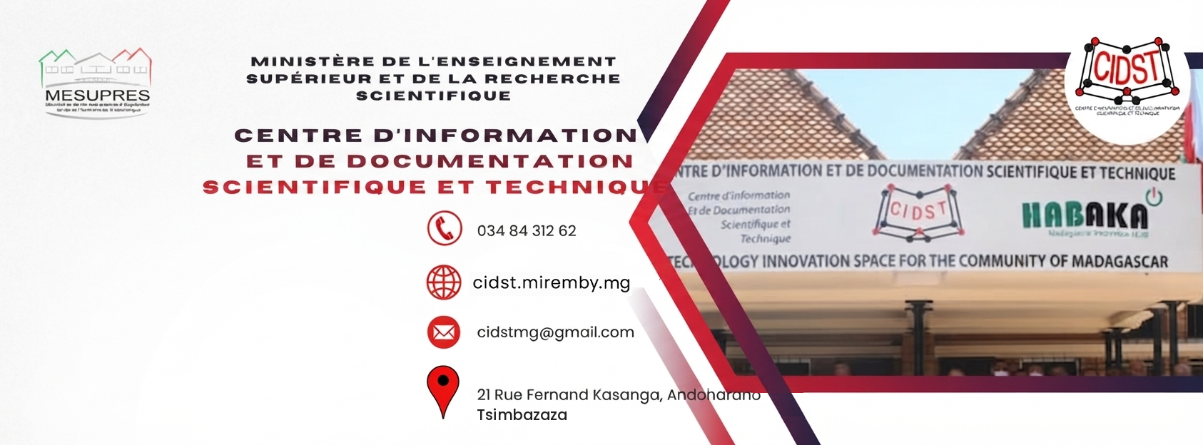 CIDST — Centre d'Information et de Documentation Scientifique et Technique, Madagascar